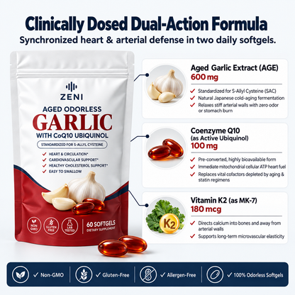 Japanese Heart Protocol (Aged Garlic + Ubiquinol)