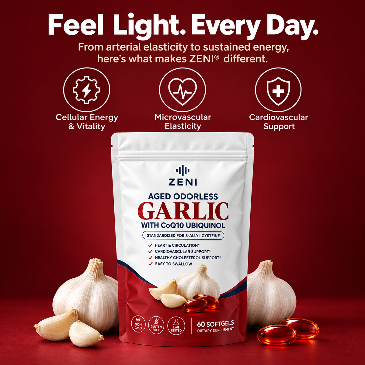 Japanese Heart Protocol (Aged Garlic + Ubiquinol)