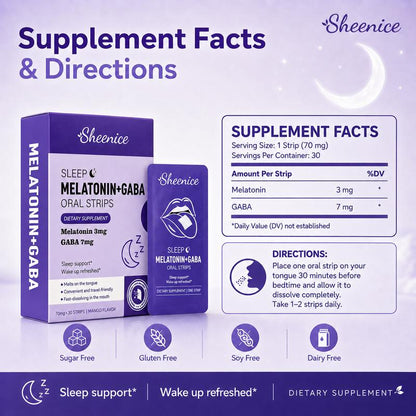 Melatonin Sleep Strips