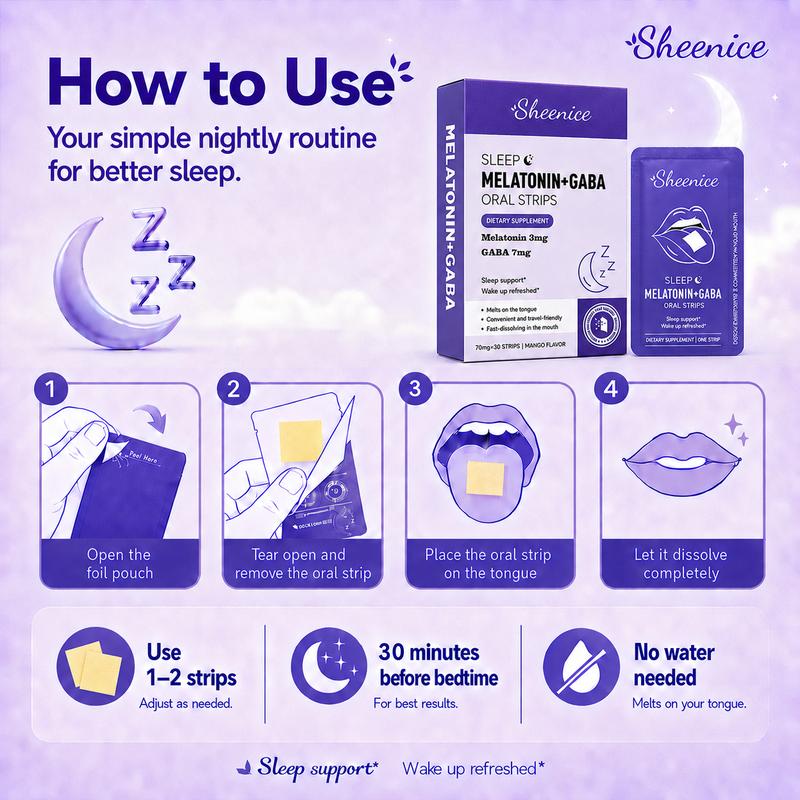 Melatonin Sleep Strips